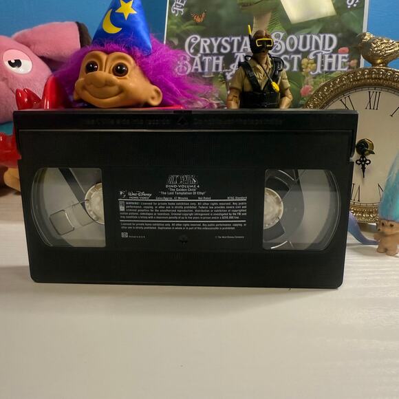 Dinosaurs VHS Volume 4 “Golden Child / Ethyl” 1990s Tape Only VTG - Picture 2 of 2